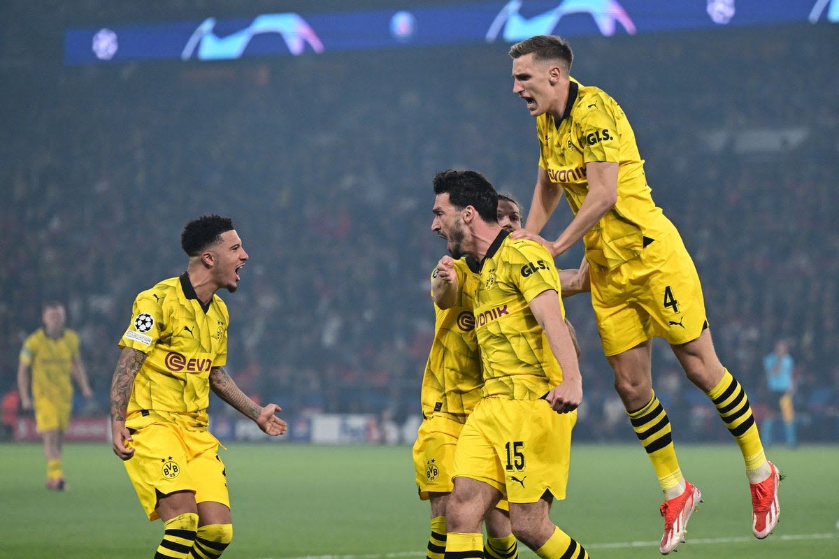 PSG vs Dortmund LIVE! Champions League result, match stream and latest updates today