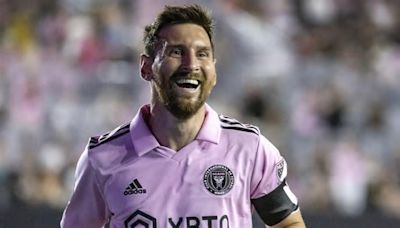 Doblete de Messi en la goleada del Inter Miami