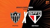 Atlético-MG x São Paulo: onde assistir, escalações e arbitragem