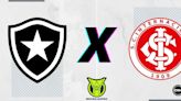 Botafogo x Internacional: retrospecto, prováveis escalações, arbitragem, onde assistir e palpites