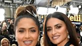 Why Penelope Cruz & Salma Hayek Bonded Over This Airport Pickup Moment