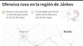 Ucrania intenta "estabilizar" la línea del frente ante el avance ruso en el noreste