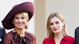 La Reina Letizia y Máxima de los Países Bajos juntas de nuevo: analizamos sus infalibles trucos de estilo