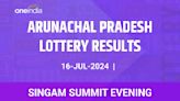 Arunachal Pradesh Singam Summit Evening Winners July 16 - Check Results Now