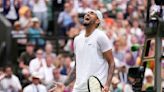 Quieter, calmer Kyrgios in Wimbledon quarters years later