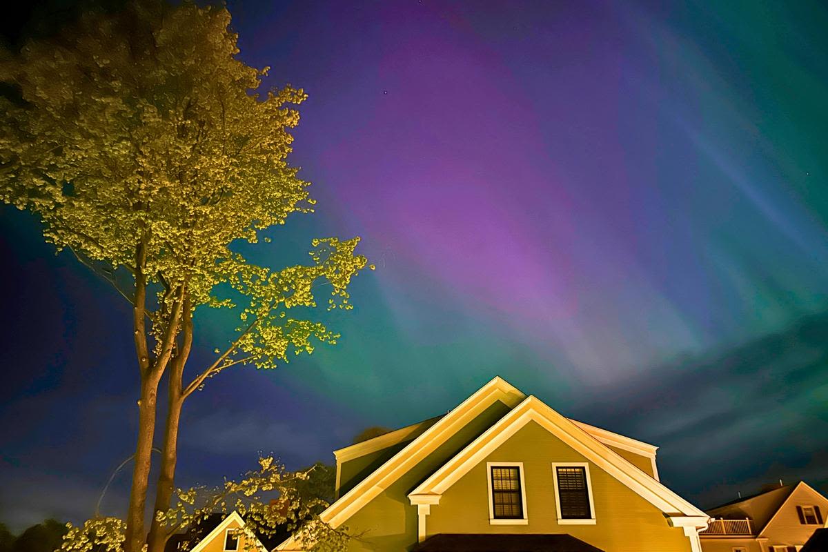 Wow! 'Extreme' geomagnetic storm creates beautiful aurora over NJ