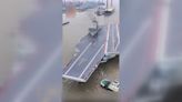 中國首艘全自製航艦下海測試 估最快明年底成軍威脅台海