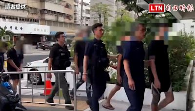 車手集團黑吃黑20多萬贓款 高雄警佈線攻堅逮7人送辦（讀者提供） - 自由電子報影音頻道