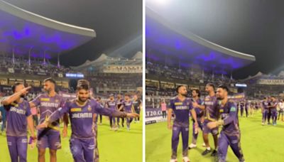 Move Over Everyone, KKR's Rinku Singh Is Here With His Signature Pushpa Moves. Watch - News18