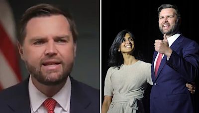 JD Vance hits back at racist attacks on Indian wife