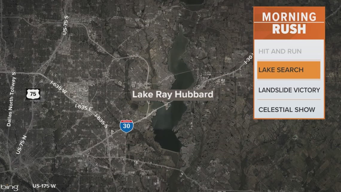 Dallas Fire-Rescue searching for two swimmers who jumped into Lake Ray Hubbard and didn't resurface