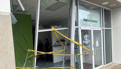 Car crashes into Daphne strip mall (Photo)