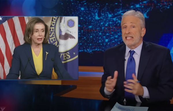 Jon Stewart calls out Nancy Pelosi, Hunter Biden and Bob Menendez in segment on political corruption