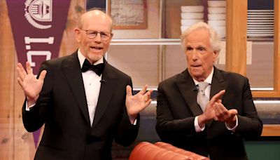 Ron Howard and Henry Winkler Reunite at Emmys 2024 for 50th Anniversary of 'Happy Days': 'Feels Like Home'