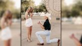 ‘I was so shocked:’ Texas Tech student gets a surprise proposal during graduation photos