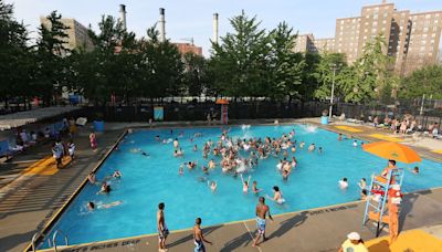 When will outdoor public pools open in New York City?