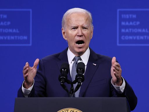 Biden says he would drop out of race if diagnosed with ‘medical condition’ as pressure from Democrats grows