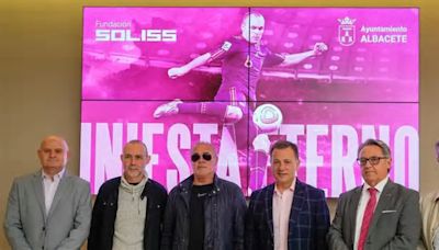 La escultura a Iniesta en la avenida de España de Albacete será inaugurada el 3 de junio con la presencia del futbolista