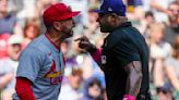 Cardinals manager Oliver Marmol, bench coach Daniel Descalso ejected from series finale with Brewers