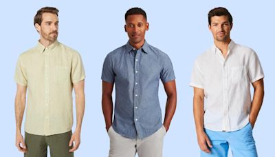 The Best Short Sleeve Button Down Shirts, According To Style Experts