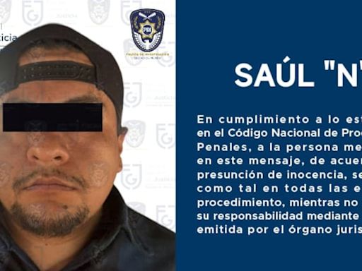 Todo sobre Saúl "N", feminicida de la mamá de Derek Trejo que ya fue detenido