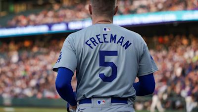 Freddie Freeman placed on family emergency list, Dodgers call up Hunter Feduccia