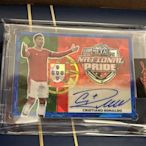 (記得小舖)世界球王 C羅 Cristiano Ronaldo 2022 Leaf Metal National Pride親筆簽名卡 eBay認證 現貨如圖