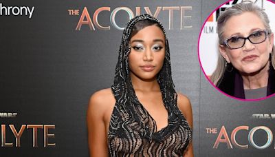 The Acolyte's Amandla Stenberg Reflects on Carrie Fisher's Legacy