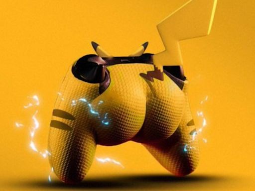 Fan transforms Deadpool and Wolverine gamepads into a Pikachu with a giant butt