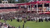 Stanford University students walk out of commencement - KYMA