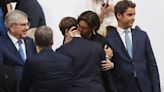 "Embarrassing": French President Emmanuel Macron's Embrace And Kiss With Sports Minister Causes A Stir