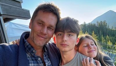 Tom Brady bonds with kids they enjoy the great outdoors in Montana