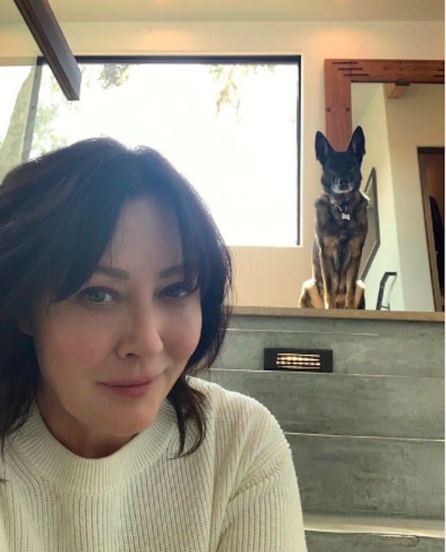 Shannen Doherty's Final Wish Involving Her German Shepherd 'Bowie' Tugs at the Heartstrings