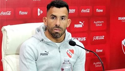 Carlos Tevez renunció a Independiente tras comunicarse con Grindetti