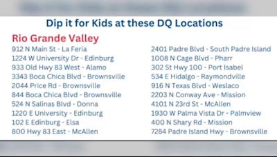 Dairy Queen offering free ice cream at certain locations in the Valley