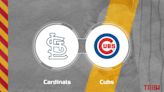 Cardinals vs. Cubs Predictions & Picks: Odds, Moneyline - May 26
