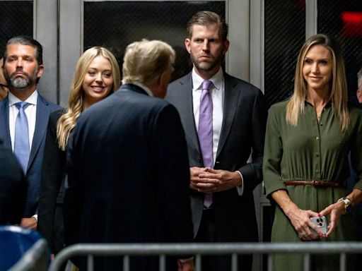 Trump’s family members have visited court during the hush money trial. Notably missing: Melania and Ivanka Trump