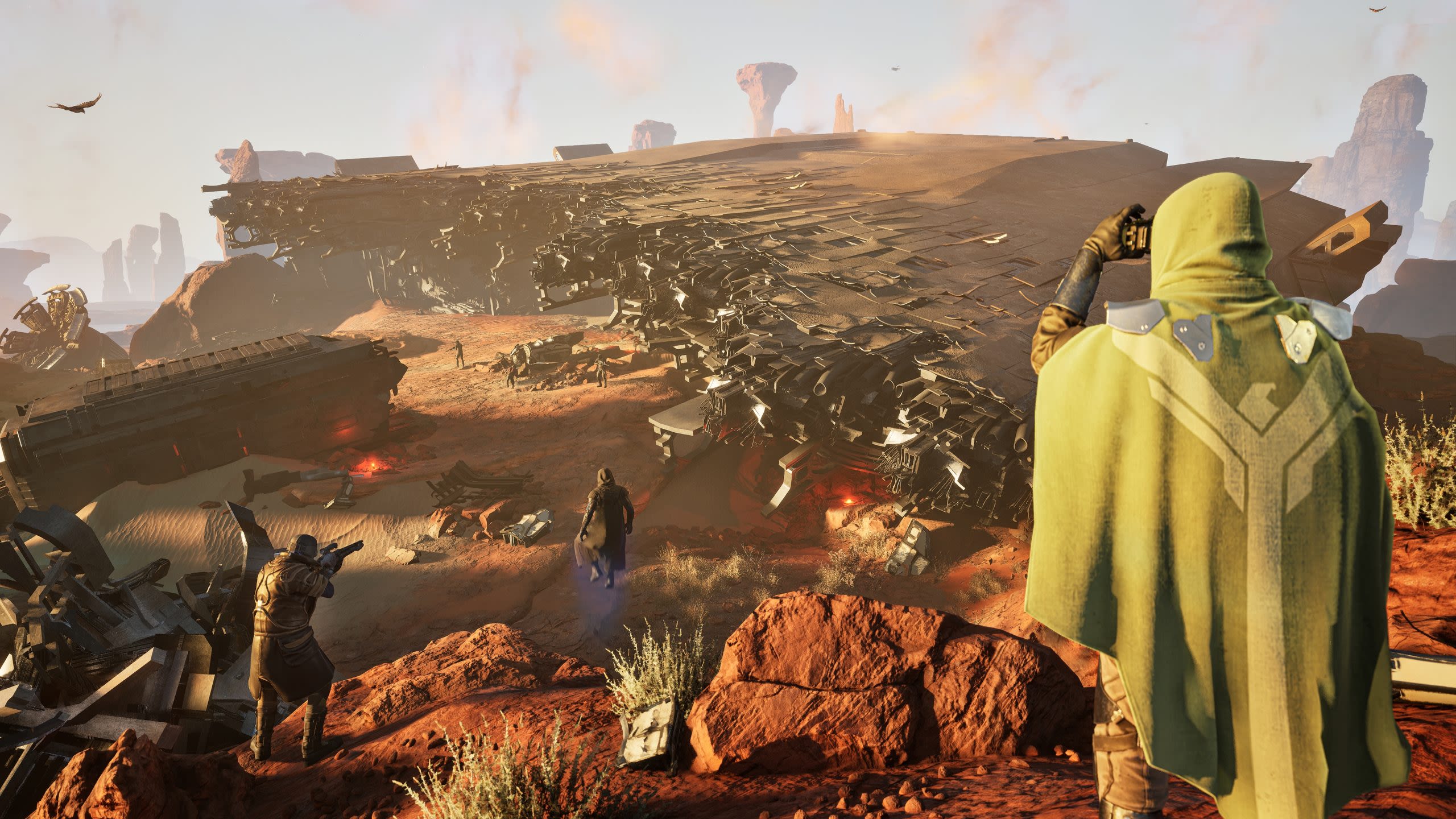 Dune: Awakening Unveils MMO Structure and Overland Map, Confirms Persistent Closed Beta Is Now Ongoing