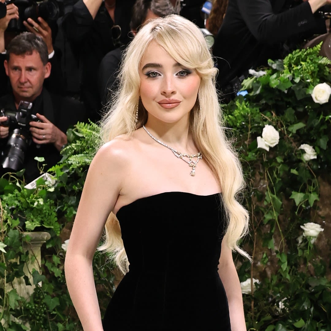 Sabrina Carpenter Is Working Late Because She's Real-Life Cinderella at the 2024 Met Gala - E! Online