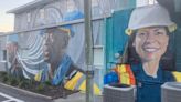 Mural celebrating blue-collar workforce diversity unveiled by North Sarasota manufacturer