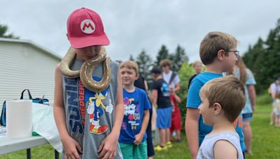 Travel To You Zoo draws a crowd Friday afternoon in Salisbury, N.B.