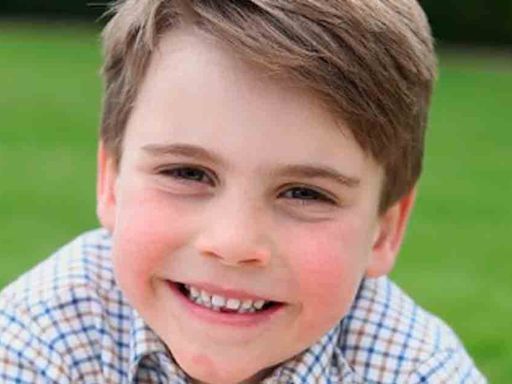 Kate Middleton comparte tierna foto del príncipe Louis por su sexto cumpleaños