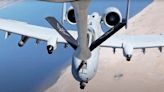 A-10 Warthogs Have Refueled From A Contractor's KC-135 Tanker
