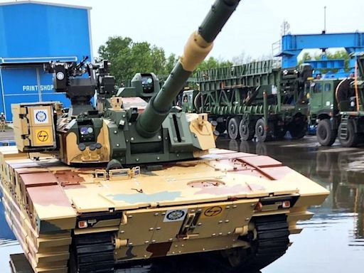 India unveils light tank designed for operations near the China border