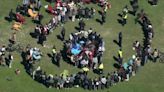 Protest encampment established at another university in Boston