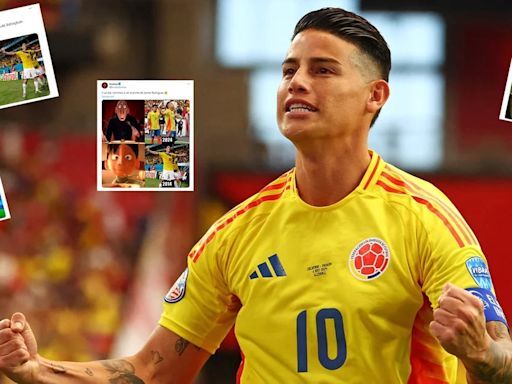 James Rodríguez volvió a brillar en la Copa América y estallaron los memes tras su show en el 5-0 de Colombia ante Panamá