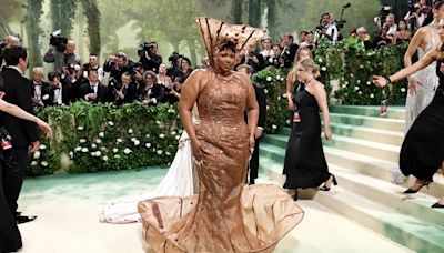 Lizzo Is a Flower in Bloom on the 2024 Met Gala Red Carpet