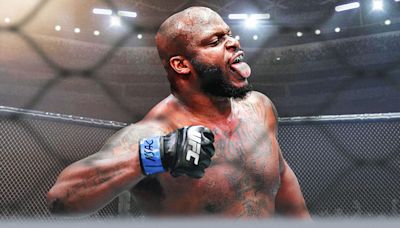 Derrick Lewis KOs Rodrigo Nascimento, shorts off moons the crowd