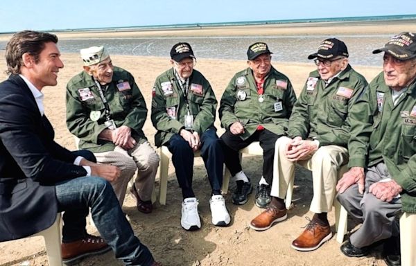 The last heroes of Normandy return to France 80 years after D-Day invasion