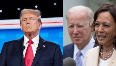 Donald Trump Caught on Camera Calling President Joe Biden an 'Old, Broken Down Pile of C---' and Kamala Harris 'Pathetic'